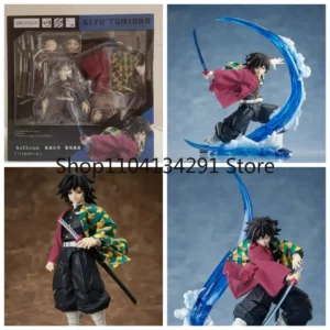 Original Aniplex BUZZmod Giyu Tomioka Demon Slayer: Kimetsu No Yaiba Articulated Action Figure 1/12 Scale Figure Birthday Gift