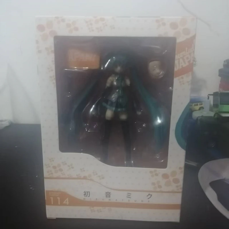 New Figma 114 Hatsune Miku Anime Girl Figure Figma 014 Virtual Singer Miku Joint Movable Model Kids Toys Doll Collection Gifts - Image 7