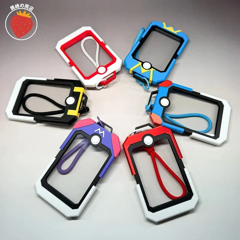 PTCG Pokemon Card Set Elf Ball Brick Pendant Storage Box Display Card Sleeve Card Storage Box TCG Trading Cards Collection Gift