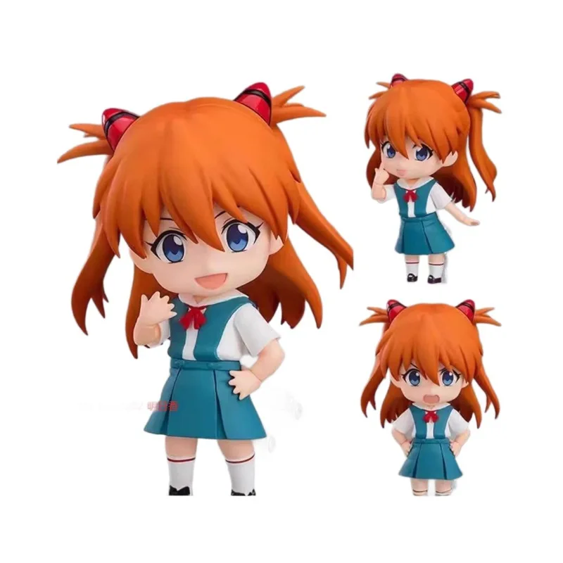 Nendoroid Movie Version Asuka Langley Rei Ayanami Shinji Ikari Kaworu Nagisa Articulated Anime Action Figures Collectible Model