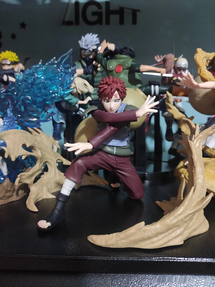 Banpresto Anime Naruto Shippuden Figurines VIBRATION STARS Plus Gaara Shukaku Action Figures Figurals Collectible Model Toys