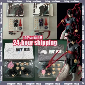 New Pre-order VitoForge  The Scythe Lord Dragon Ball Black Goku Zamas Super Saiyan Anime Model Toys Action Doll Collection Gifts