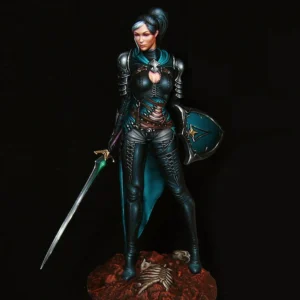 1/24 The Rogue, Sexy Female Warrior, Resin Model figure, Fantasy series, Unassembled and unpainted kit