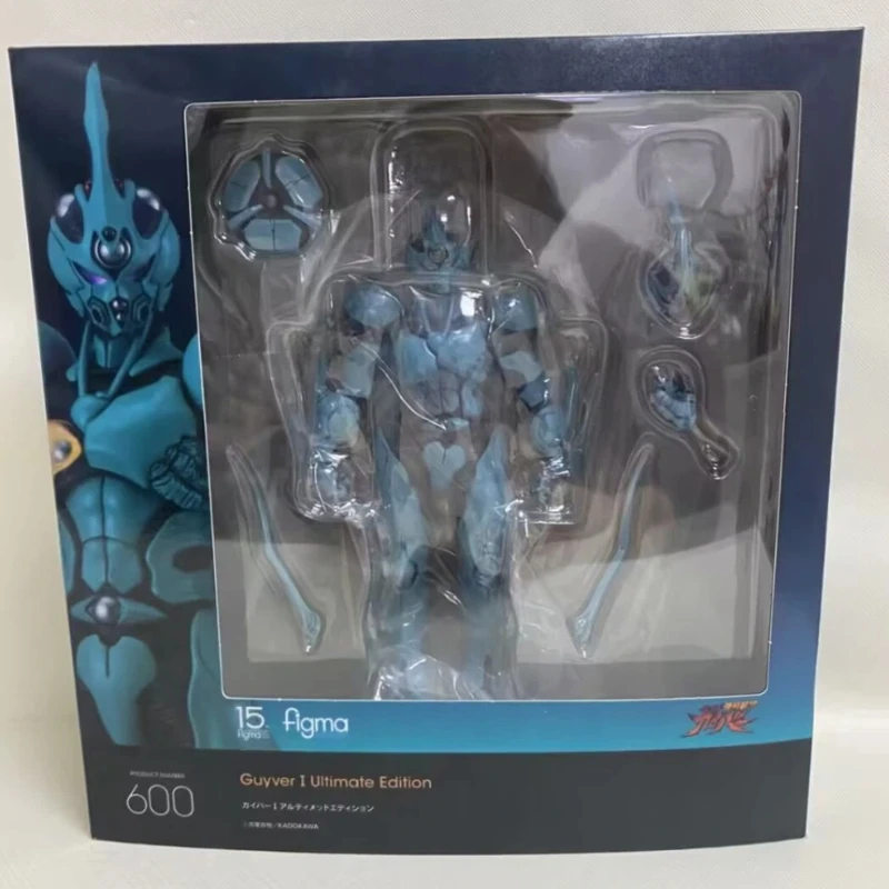 Figma 600 Guyver 1 Ultimate Version Action Figure Bio Booster Armor Kabuto 2.0 Collectible Anime Model For Fans Desktop Display - Image 6