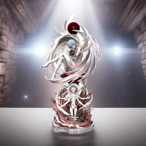 Angel Ayanami Rei Gospel of the New Century Double-Headed Carving Anime Action Figure Ornament Beautiful Girl Collectible Toy