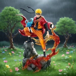 25cm Naruto Anime Figure Uzumaki Naruto Uchiha Sasuke Action Model Pvc Statue Desktop Ornament Collection Toy Gift Fast delivery