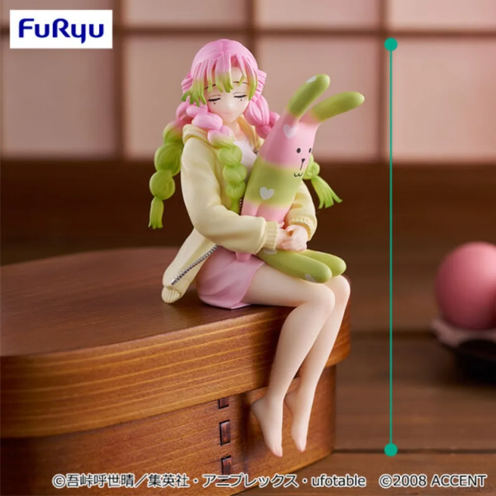 In Stock FuRyu Original Genuine Demon Slayer: Kimetsu No Yaiba CRAFTHOLIC Kanroji Mitsuri Noodle Stopper Figure 12cm Model Toys