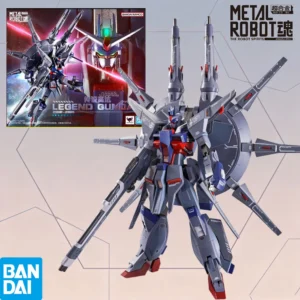 100% Authentic In Stock Bandai METAL BUILD 1/144 Gundam SEED DESTINY ZGMF - X666S Legend Gundam Alloy Model
