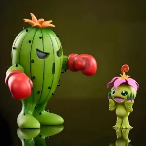 11cm/4.3in  Anime Digimon Adventure Figure Palmon  Evolution Togemon  Action Figures Pvc Statue Collection Model Toys Gifts