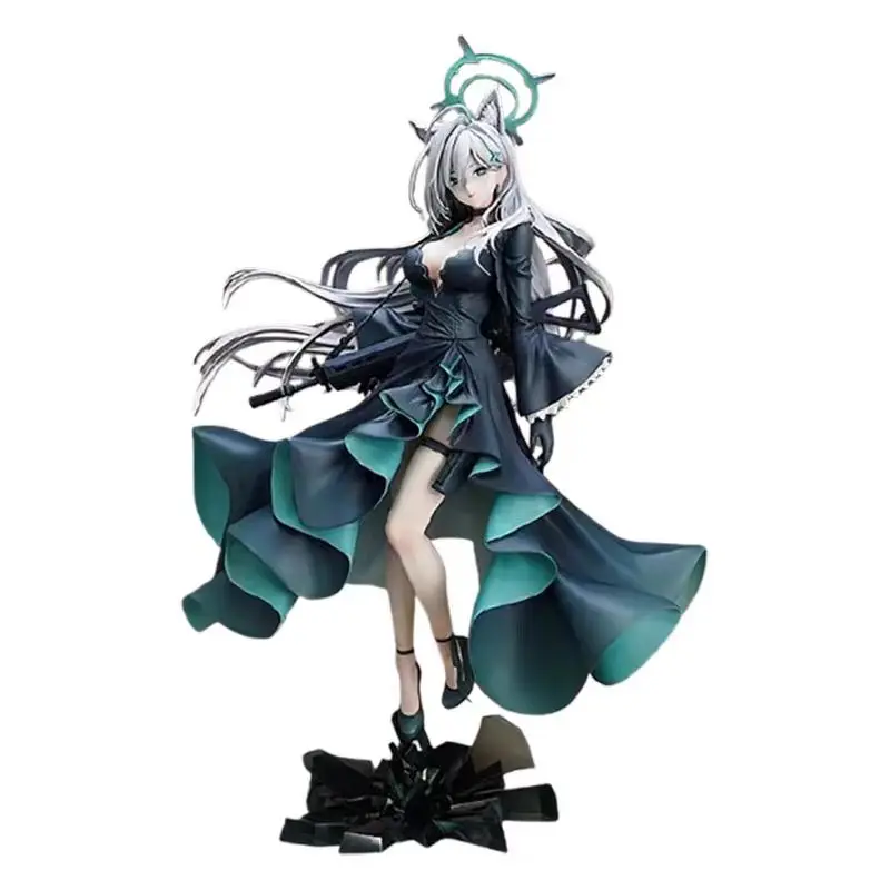 【Presale】Blue Archive Game Character Sculpture Sunaookami Shiroko Anime Figurine Action Statue Figures Cartoon Collectible Model