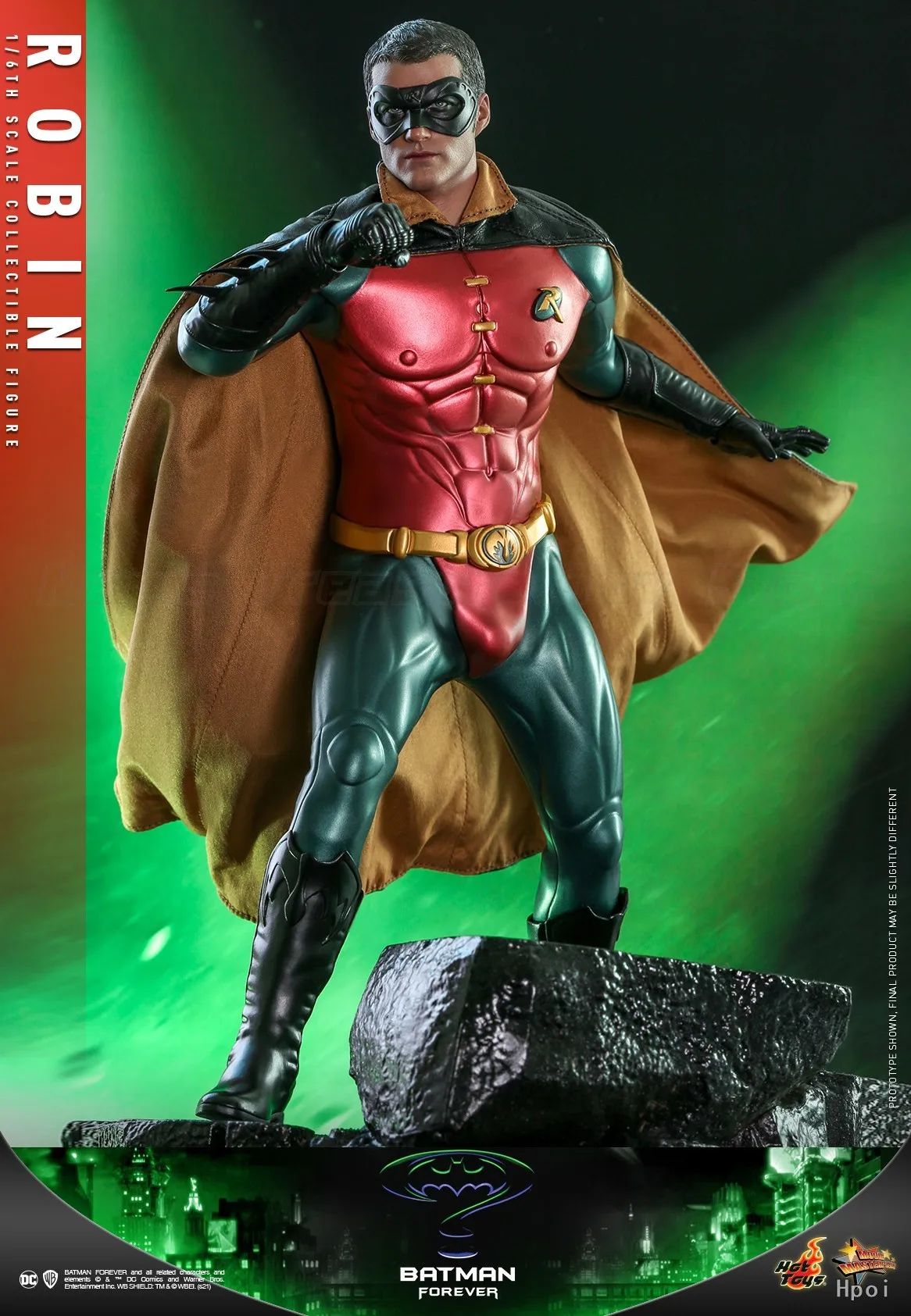 【In Stock】Hot Toys MMS594 Movie Masterpiece Series Batman Forever Robin 1/6 Action Figure Ornament Toy