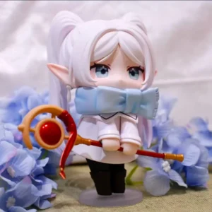 NEW Q Version Frieren Beyond Journey's End Frieren Treasure Box Monster Anime mini Figure Anime Periphery Kawaii Toys Model Gift