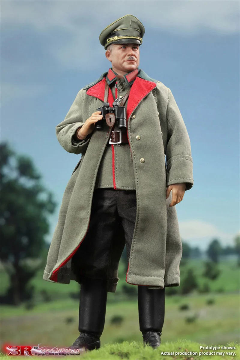 Original Mini Toys DID TG80002 1/12th German Military Strategist Full Set Model 6″ Action Figure Dolls For Fans Collection
