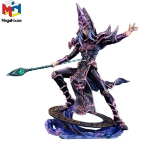 100% Original in Stock MegaHouse Art Works Monsters Yu-Gi-Oh! Duel Monsters Black Magician -Shukumei No Kettou- Anime Figure