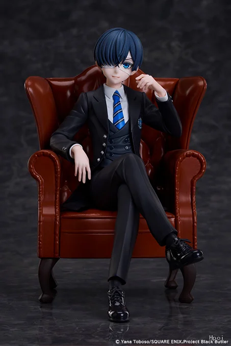 In Stock Original ANIPLEX+ Black Butler Boarding School Edition Ciel Phantomhive 15CM Animation Figure Comic Character Model