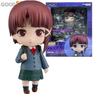 GSC Original Nendoroid 2356 Serial Experiments Lain Lain Iwakura Anime Action Figure Toys For Boys Girls Children Birthday Gifts