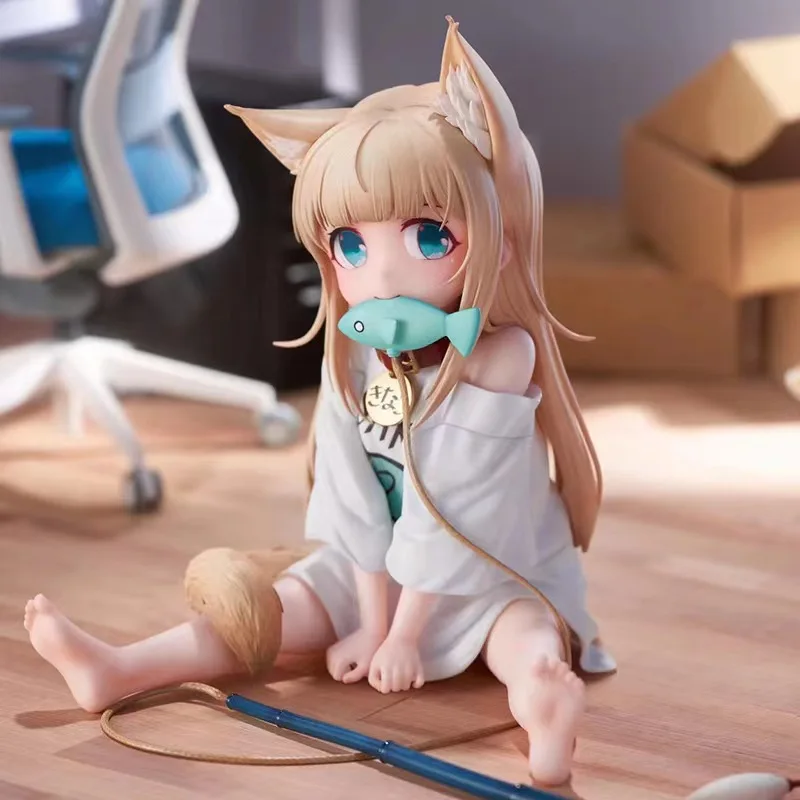 Kinako Various Nekomusume Shimahara Product Cartoon Girl Figure Model Statue Collection Desktop Decoration Ornament Toys Gifts