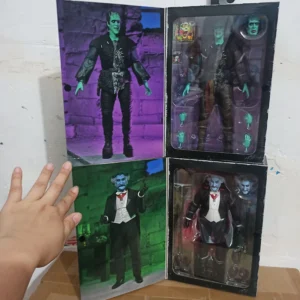NECA Rob Zombie Zombie's The Munsters Ultimate Herman Munster The Count Action Figure Collection Model Toy Doll Birthday Gift