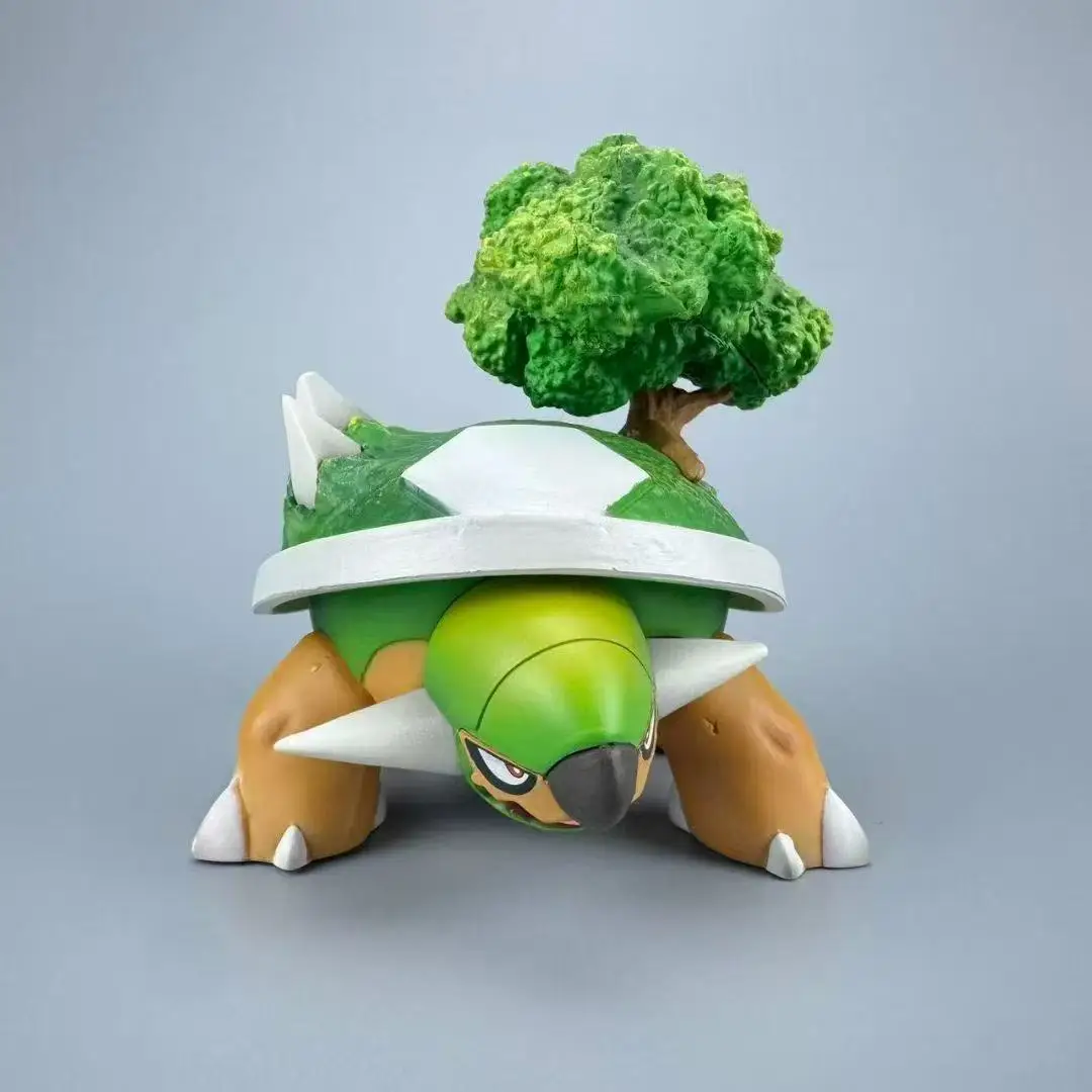 2-11cm Anime Pokemon Torterra Figure Torterra Grotle Action Figures Pvc Collection Model Toys Gifts