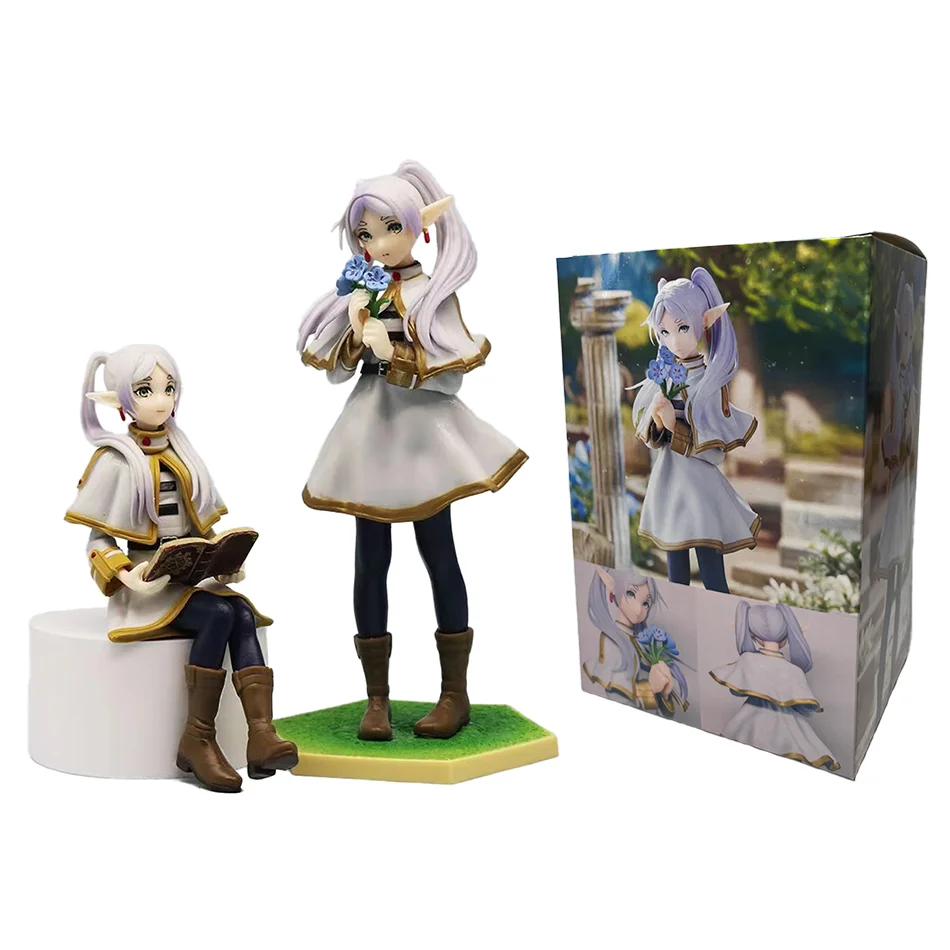 New 14cm Frieren: Beyond Journey's End Anime Figure Noodle Stopper Frieren Action Figure Luminasta Frieren Figurine Collection - Image 6