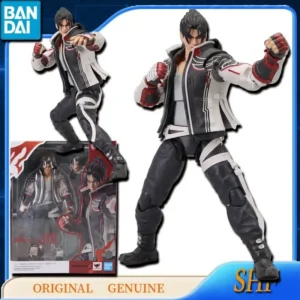 Bandai Original Genuine SHF SHFiguarts TEKKEN 8 JIN KAZAMA Anime Action Figures Toys for Kids Gift Model Ornaments