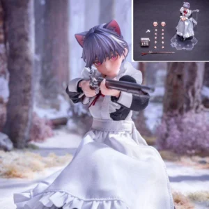 IN STOCK God Cat Beat HASUKI Original Pocket Art 1/12 Musketeer Ficchizi Buyi Mobile Mecha Girl Figure Model Collection Toy Gift