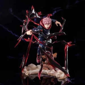 Jujutsu Kaisen Figure Yuji Itadori Black Flash Ver Figuarts Zero Fz Model Anime Surrounding Statues Ornaments Decorations Gift