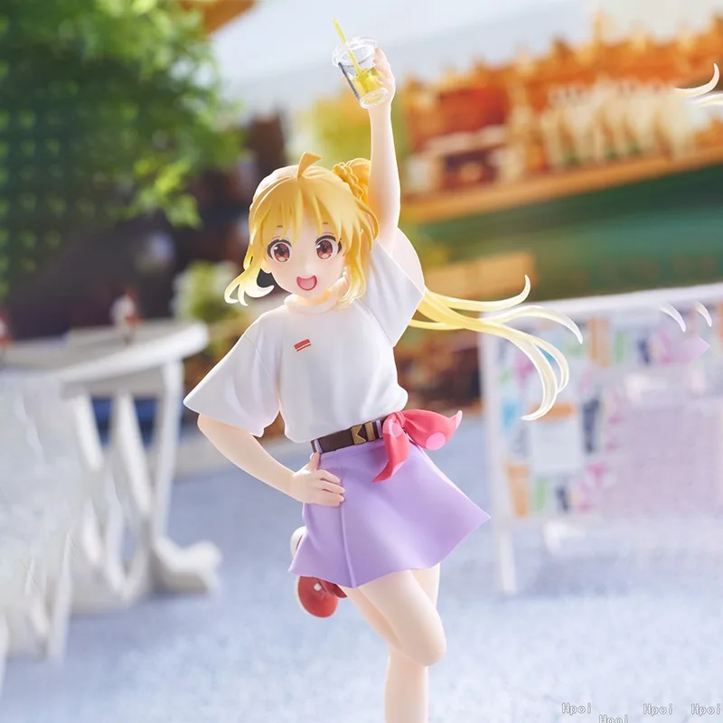 Original in Stock TAITO Coreful Bocchi The Rock! Anime Version Nijika Ijichi Casual Wear Prize Figure Collectible Model Ornament