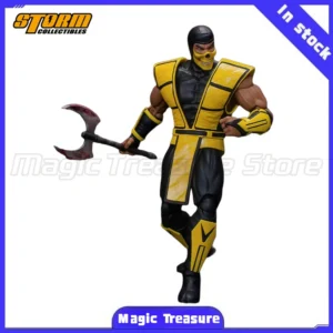 【MT】Storm Collectibles Mortal Kombat SCORPION Yellow Ninja Regular Version 1/12 Action Figure Toy Collection