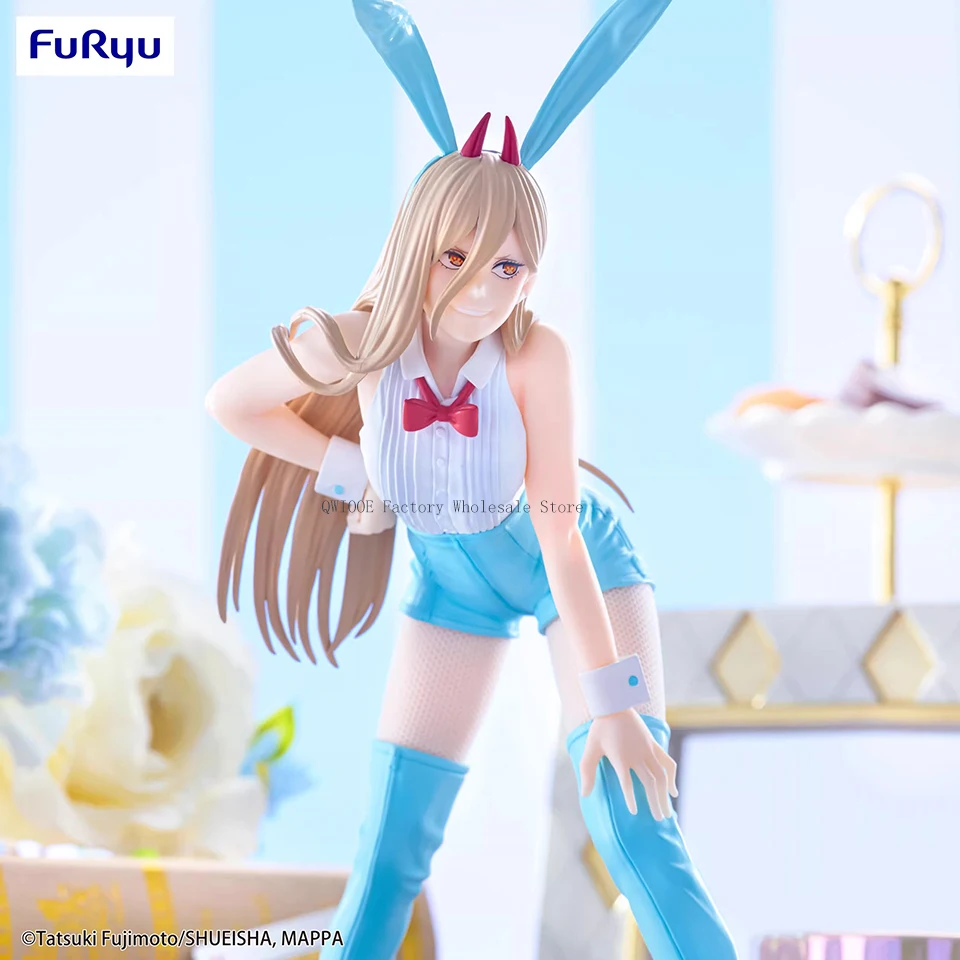 Original Genuine FuRyu BiCute Bunnies 25cm Power Bunny Girl Anime Figure Toys Gifts For Boy Boyfriend Droppshiping 2025