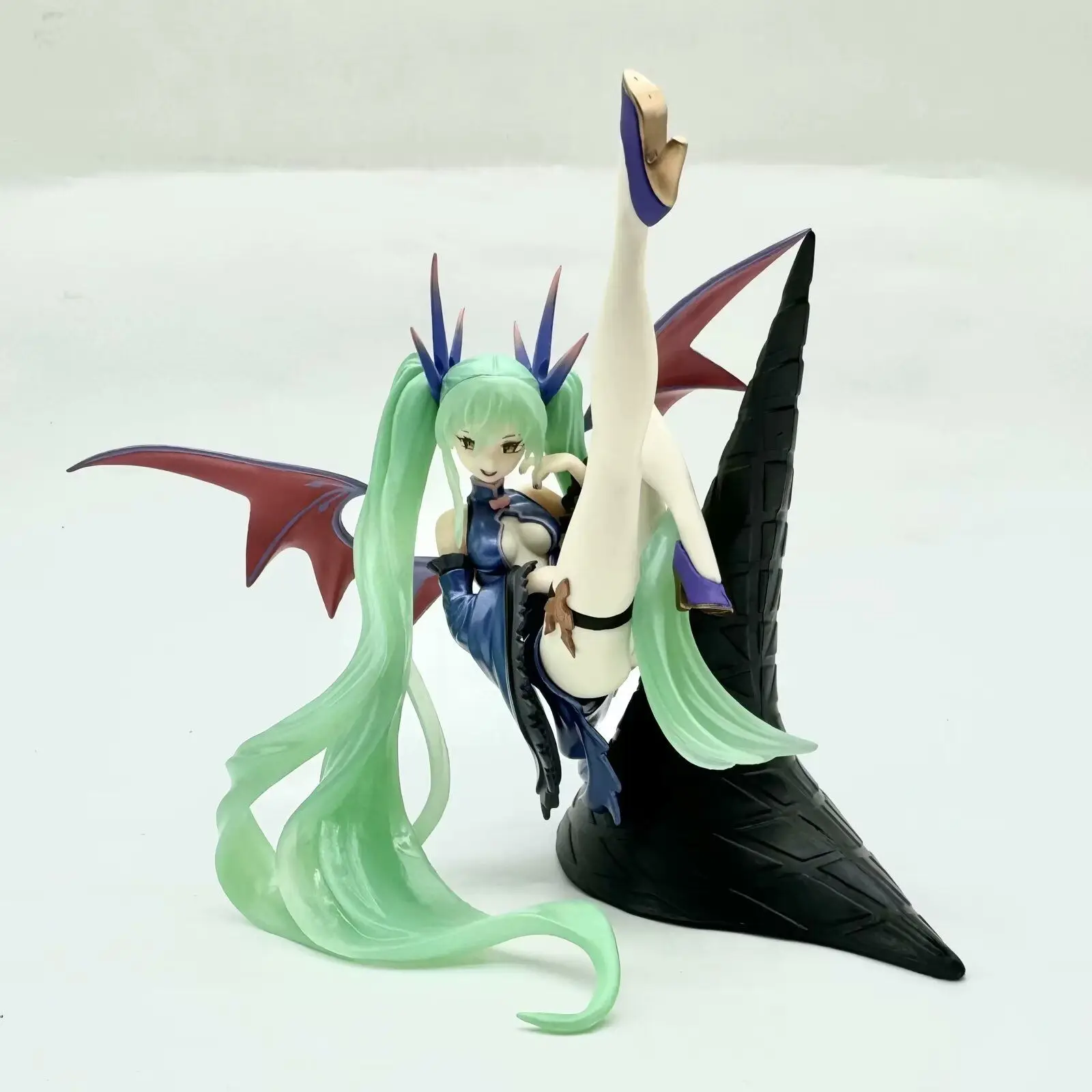 17cm Hatsune Miku Anime Figure Light And Dark Beautiful Angel Girl Action Figure PVC Collectible Model Doll Ornaments Toys Gifts - Image 4