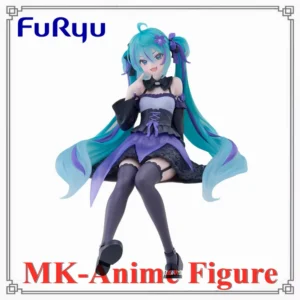 Original FuRyu Noodle Stopper Hatsune Miku Flower Fairy -Balloon Flower Anime Figures Action Figure Gift Figurine
