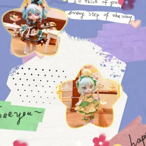 【No Figure】COME4FREE 1/12 Female Doll's Clothing Accessories Dessert Series Multi-layer Dress Suit Fit OB11 GSC Figure Toys