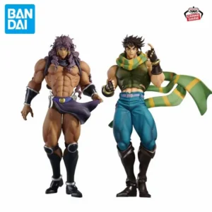 Original BANDAI Banpresto JoJo's Bizarre Adventure  Joseph Joestar Kars Action Figure Model Collection Cartoon PVC 22CM toy gift