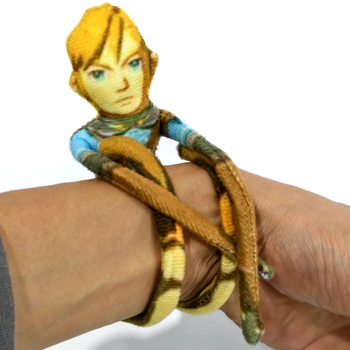 Anime Zelda Link Cosplay Plush Cotton Stuffed Doll Abstract Twistable Cotton Figure Decoration Toys Party Props Kids Gifts