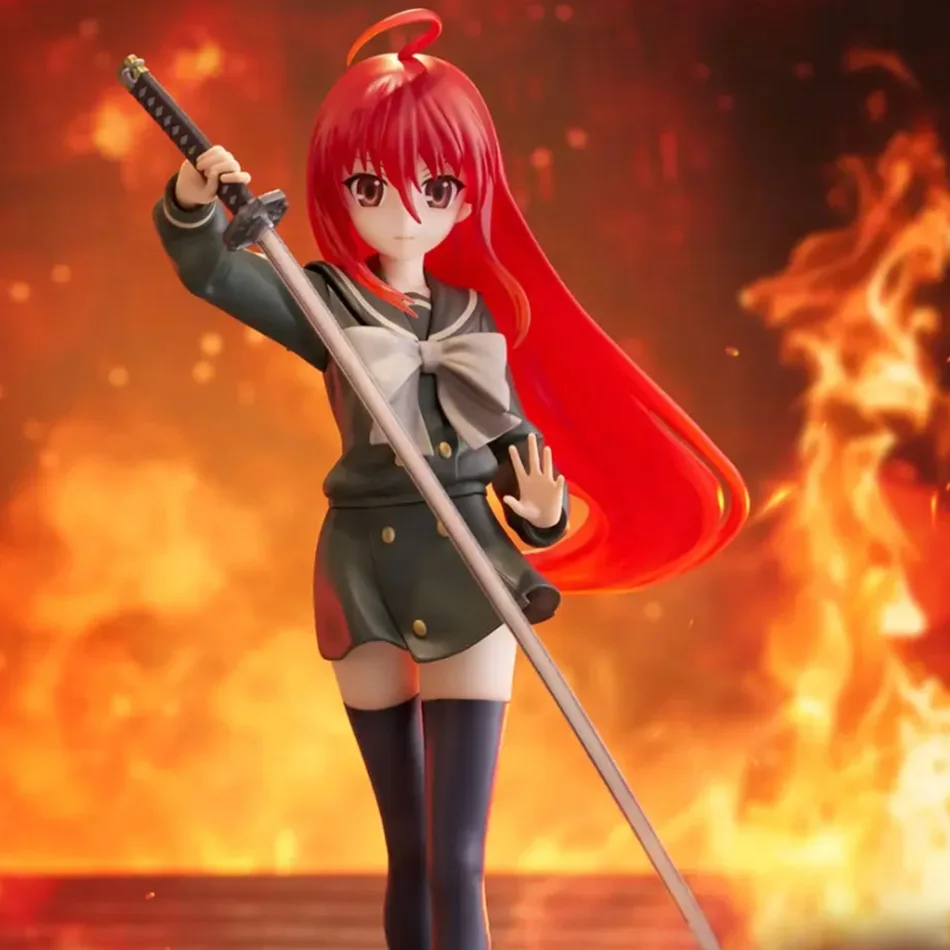 19cm anime Merch The Shakugan no Shana Shana Flame-Haired Blazing-Eyed Hunter Action Figure PVC collector edition Model Toys Gift - Image 3