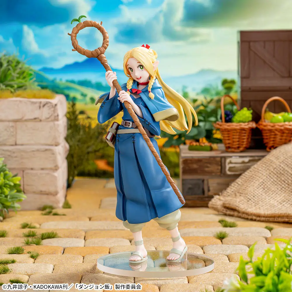 In Stock SEGA Original Genuine Anime Dungeon Meshi Marcille Donato Luminasta 19cm Collections Model Toy Figures Birthday Gift