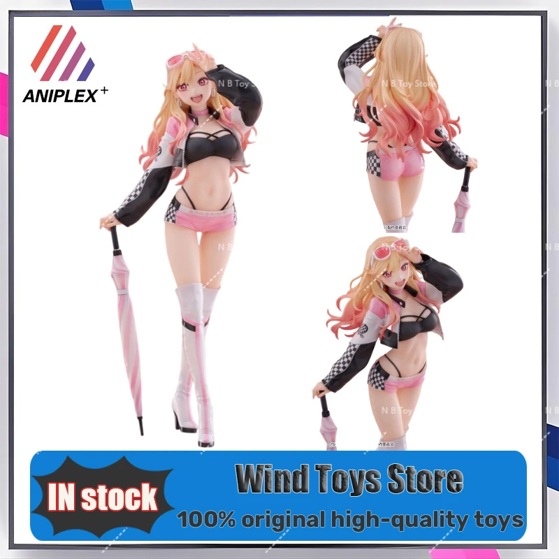 Original ANIPLEX My Dress-Up Darling 23cm Marin Kitakawa Racing Girl Collection of Action Figures Model Birthday Gifts Statuette - Image 3