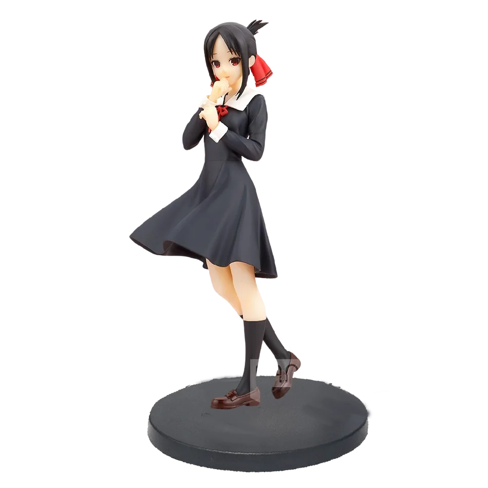 18CM Anime Game Figure Kaguya-sama Love Is War Fujiwara Chika Uniform Model Dolls Kawaii Girl Figure Japanese Dolls Decoration - Image 9
