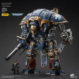JOYTOY Warhammer 40K 1/18 Imperial Knights House Terryn Knight Paladin Figurine Model Toy Doll for Collection
