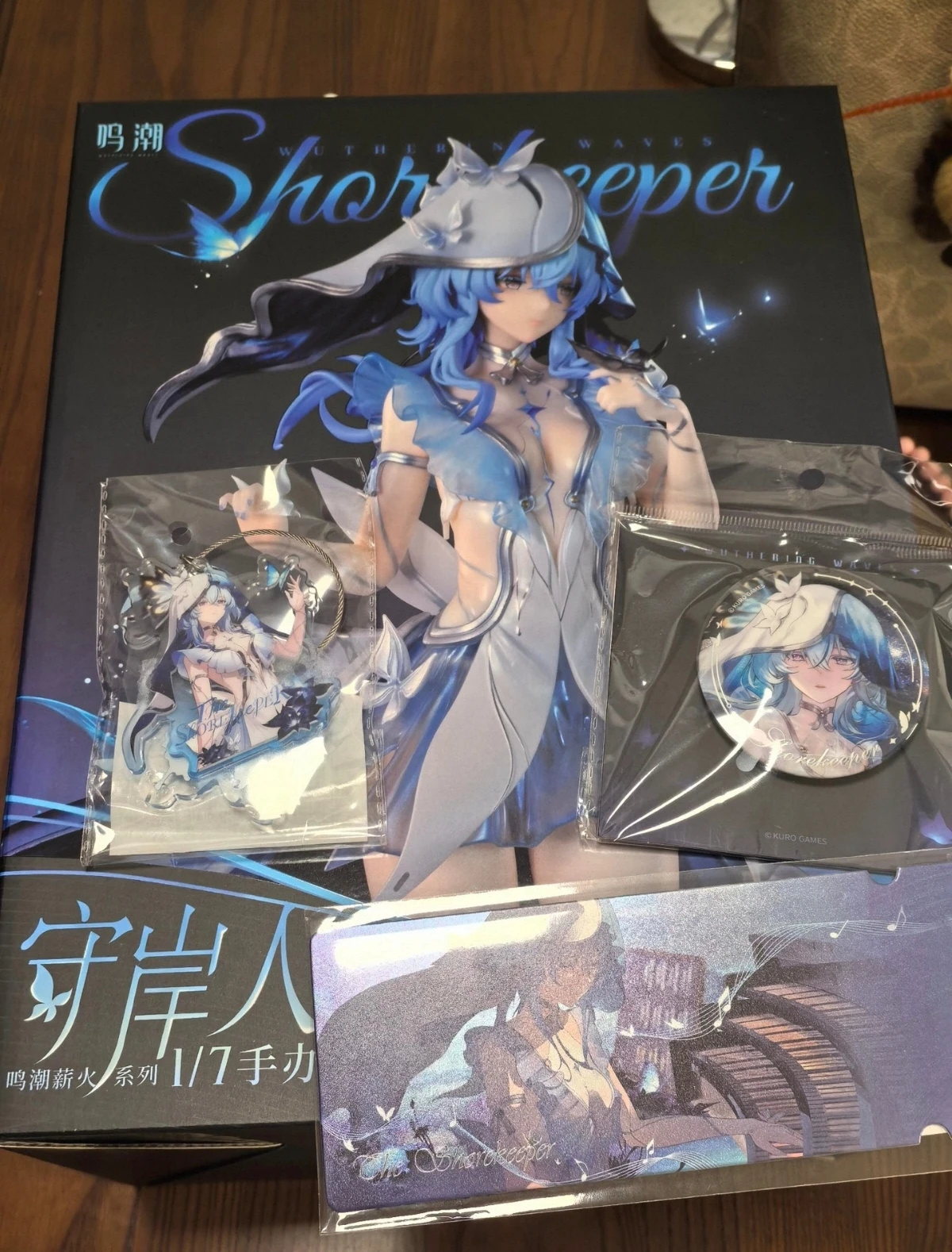 Ming Tide Shorekeeper 1/7 Figure Official Genuine with Special Bonuses Ming Tide Xinhuo Series Shore Guard 1/7 Figure