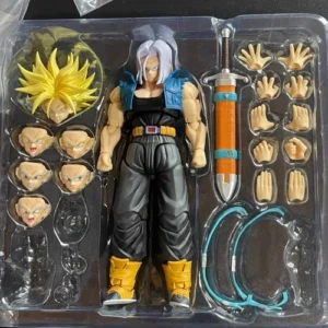 Shf Dragon Ball Z Tonsenarttoys Super Saiyan Ssj Ssj2 Trunks Majin Buu Kid Buutenks Custom Accessories Action Figures Toys Gifts