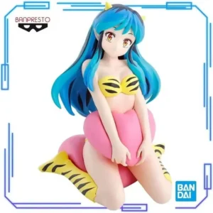 In Stock Bandai Original Genuine Banpresto Urusei Yatsura Lum Lamu Relax Time 13cm Collections Model Toy Figures Birthday Gift