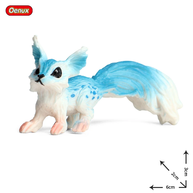 Oenux Beauty Fish Princess Mermaid Action Figures Model Elves Elf Pegasus Animal Figurines Doll Kid Toy Girl Gift Cake Toppers - Image 13