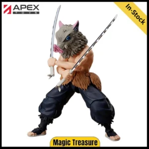 【In Stock】Original ANIPLEX BUZZMOD Blade of Demon Destruction Hashibira Inosuke 1/12 Action Figure Toys Gifts