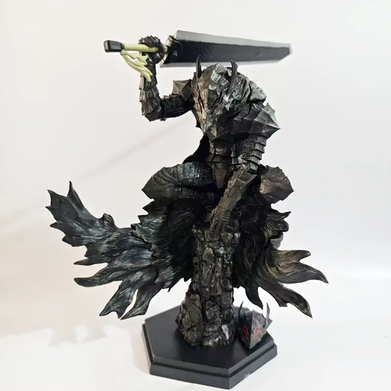 23cm Sword Wind Legend Berserker Gus L Battle Damage Gus Armor Statue Ornament Model Box Set Handmade Boy Birthday Gift