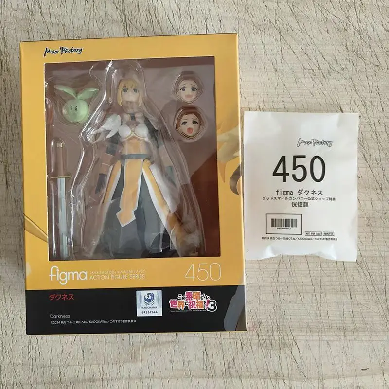 In Stock Original Max Factory Figma 450 Darkness Kono Subarashi Sekai Ni Shukufuku Wo 14Cm Action Figure Anime ModelToys - Image 7