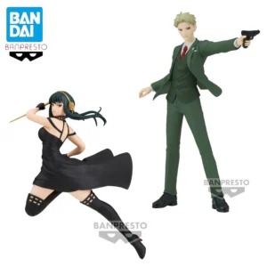Original In Stock BANPRESTO Vibration Stars Loid Forger Yor Forger  Figure Model Anime SPYxFAMILY Genuine Boxed Toy