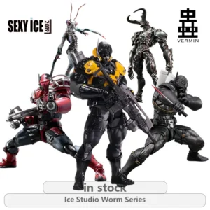 SEXYICE Original Insect Series EliminatorSmasher Smasher Anime Action Figure Model Toys Movable Model Ornaments Gifts Fo Boys