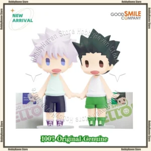 In Stock GSC HELLO! GOOD SMILE Gon Freecss/Killua Zoldyck Genuine Figure Diecast Model Qver.Action Figure Collection Gift